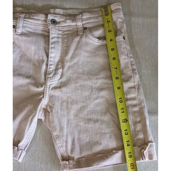 Pilcro‎ Anthropologie Shorts Size 27 Cotton Stretch Lilac Pink - Picture 6 of 7